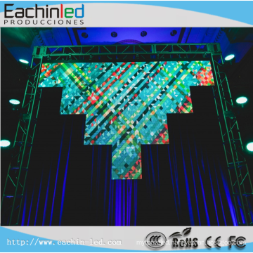 P4.8 indoor stage background led display big screen/ cortina led hot sell in Columbia